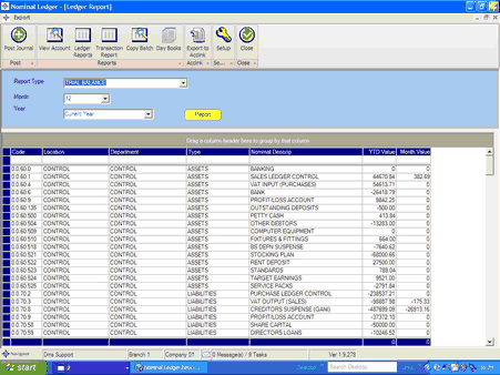 Nominal Ledger 9