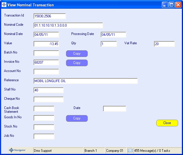 Nominal Ledger 36